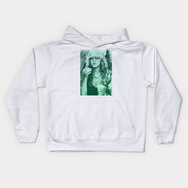 Stevie Nicks Kids Hoodie by secukupnya